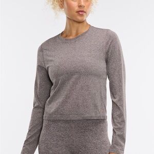 Seamless Melange Long Sleeve